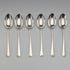 1957 British Vintage Multi-Hallmark Sterling Silver Teaspoons x 6, Total 80g, Roberts & Belk, Case Included